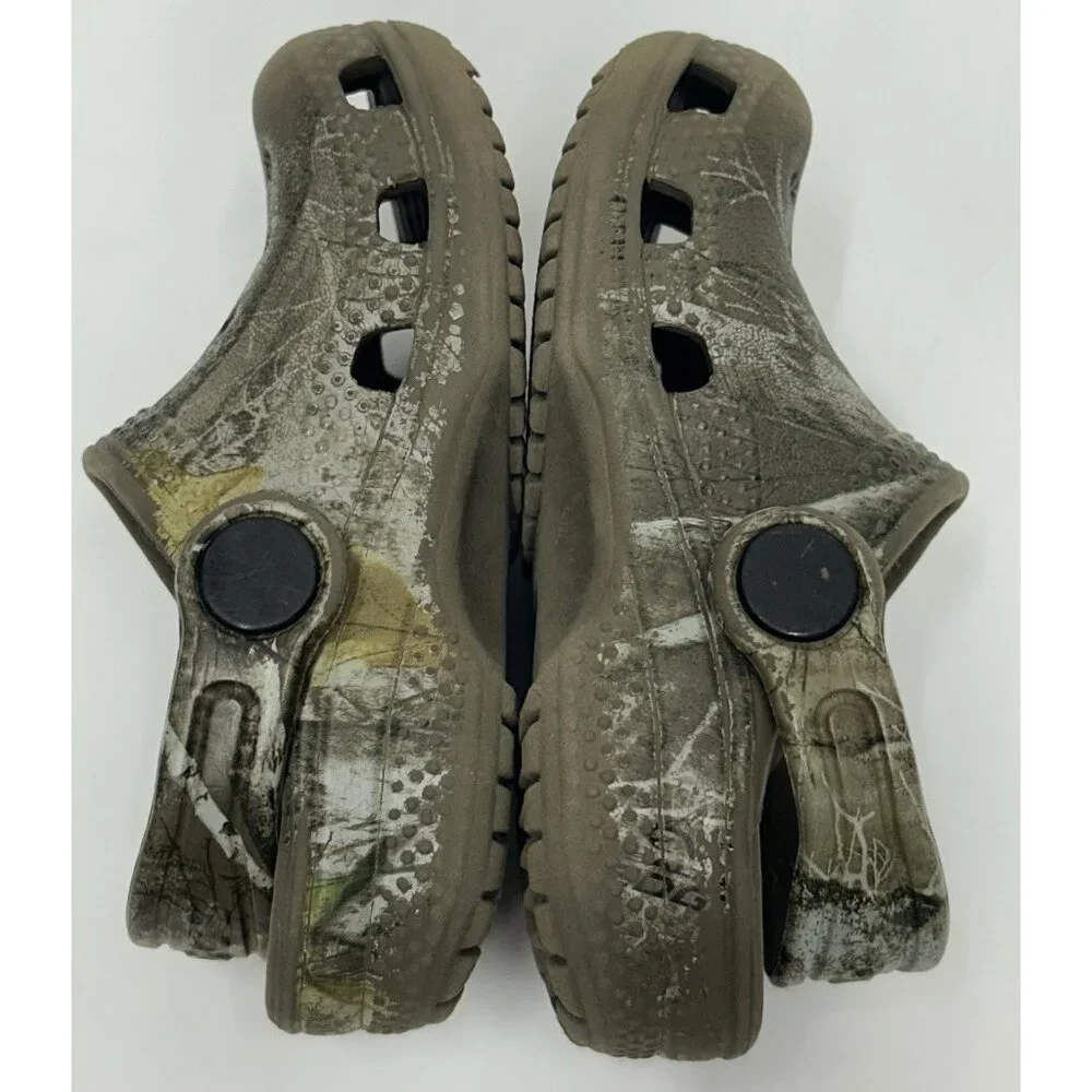 Crocs Classic Clogs Sandals Camo Outdoor Lightweight Baby Toddler Size C5